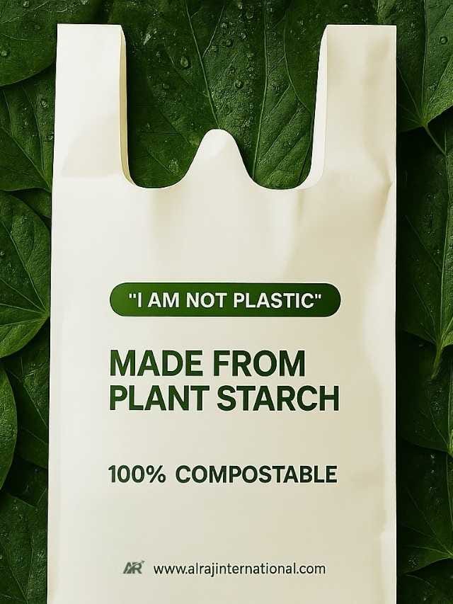 Plastic Bag Made from Plant Starch