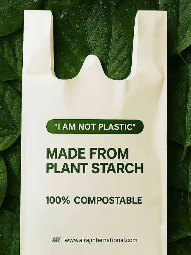 Plastic Bag Made from Plant Starch